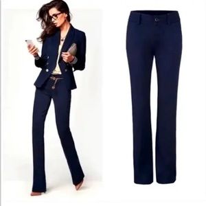 CABI Top-Notch #3202 navy blue trousers size 14